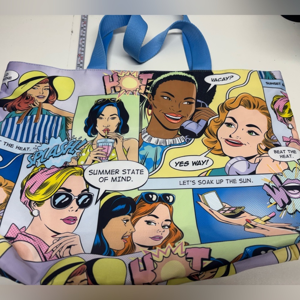 🌟 Estée Lauder Limited Edition "Gossip" Pop Art Tote 🌟 - Picture 4 of 5